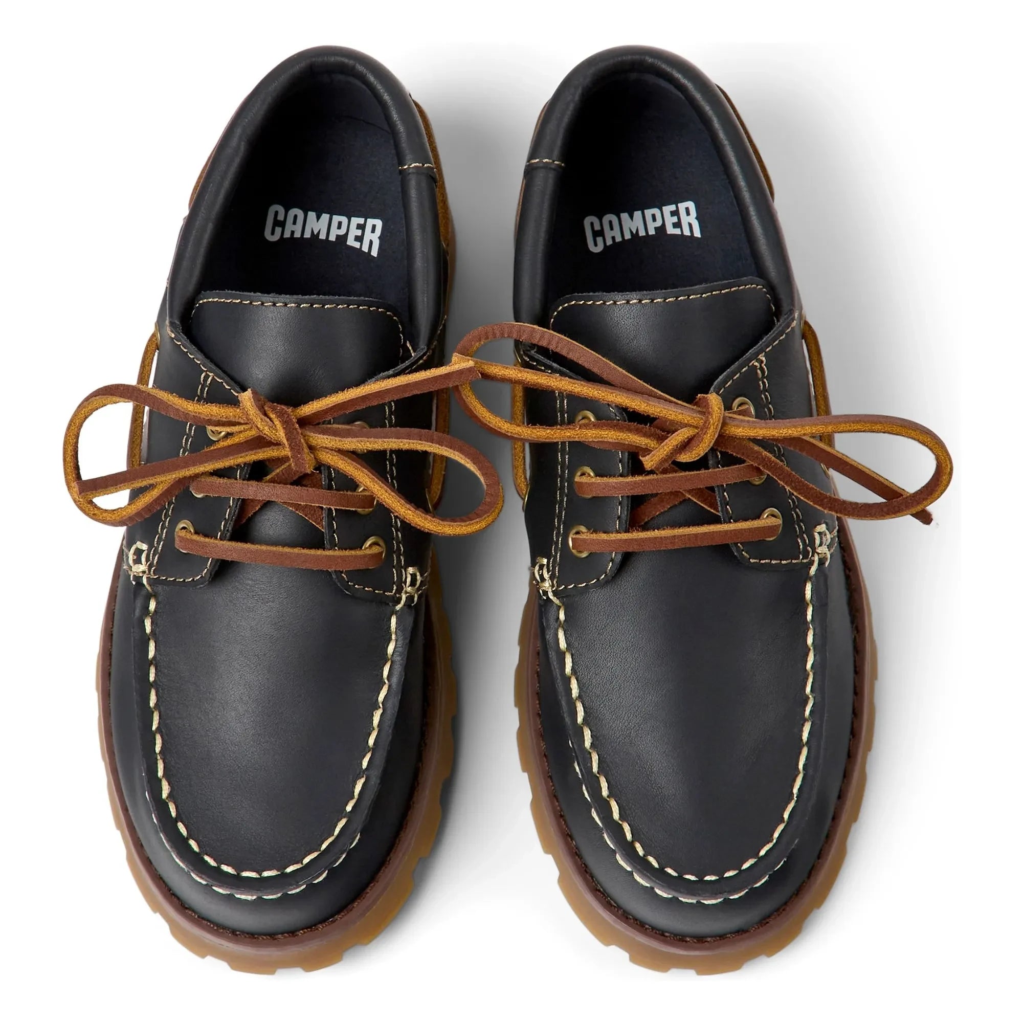 Camper - Compas Boat Shoes | Blue