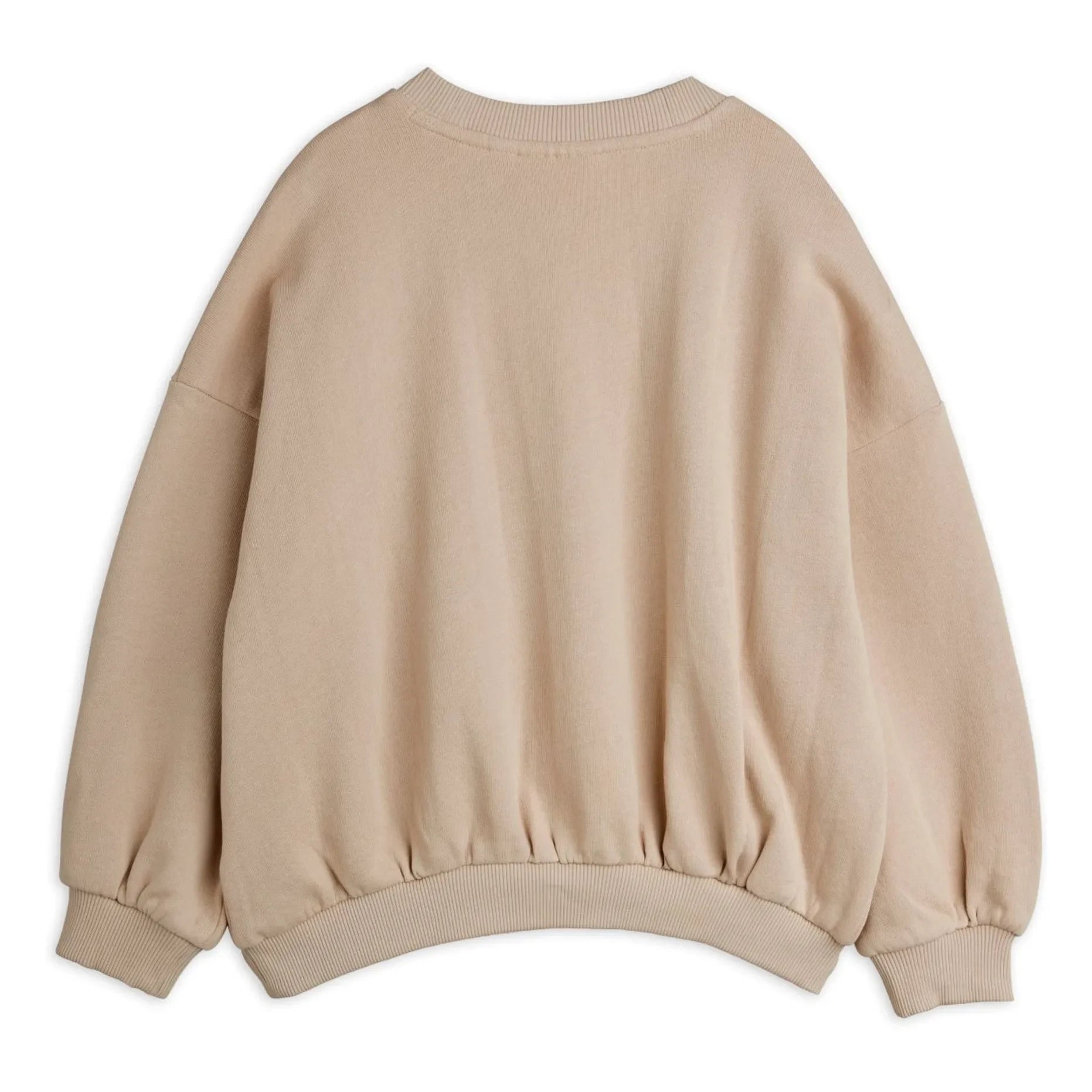 Mini Rodini - Organic Cotton Dog Sweatshirt | Heather Gray