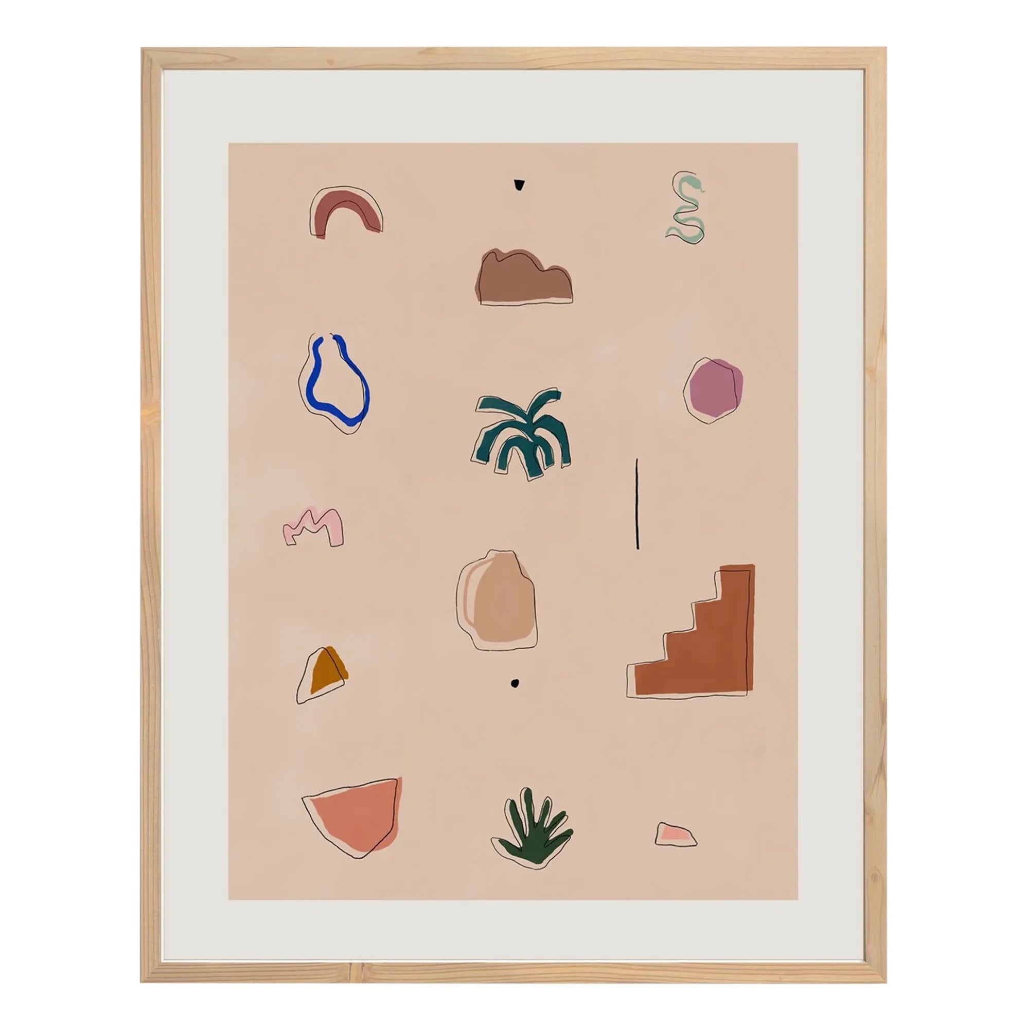 Carla Llanos - Desert Breezes Poster