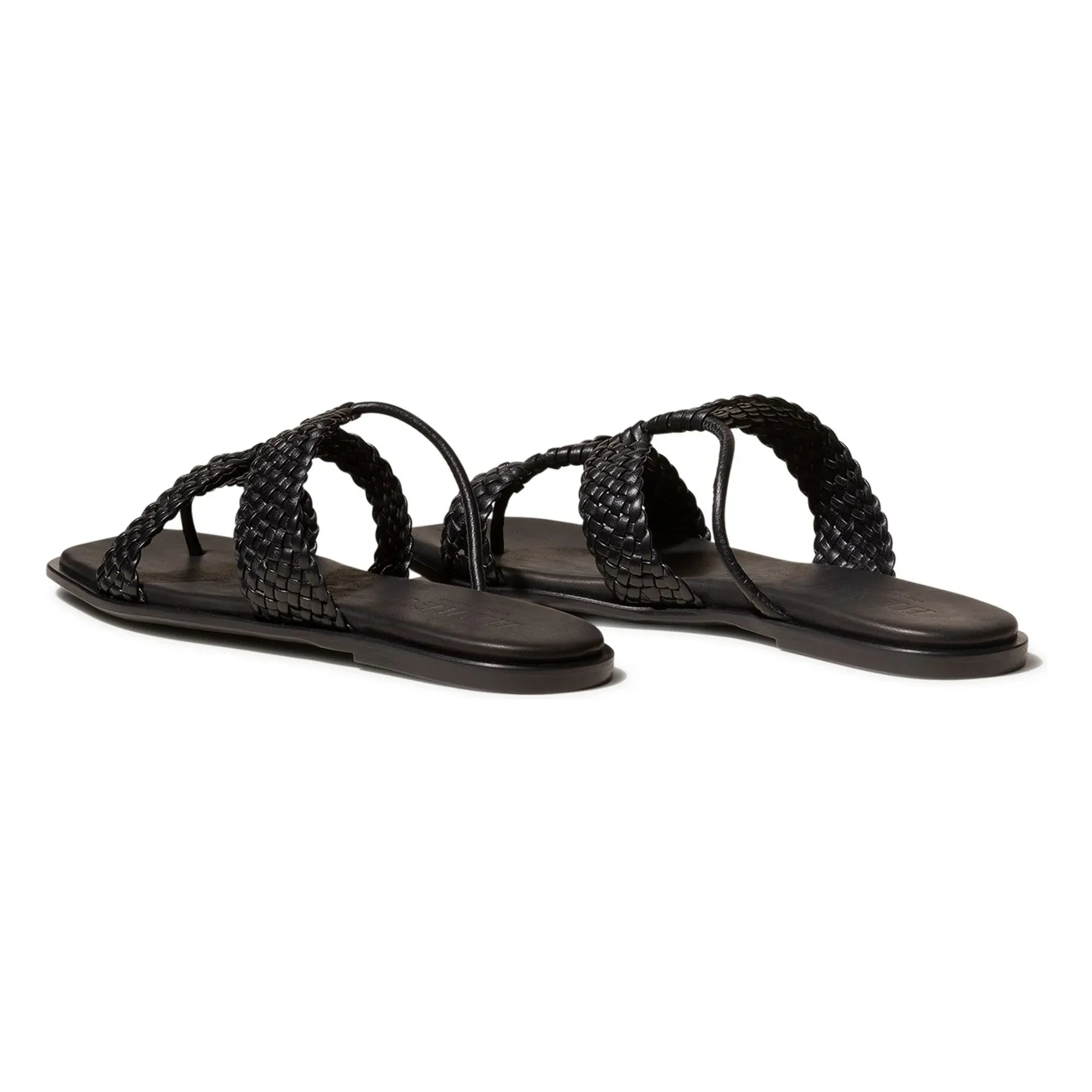 Hereu - Lina Leather Sandals | Black