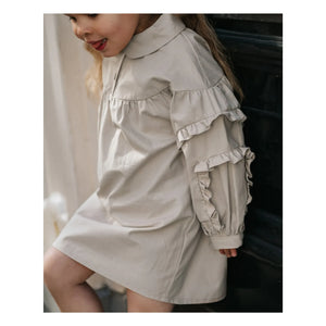Donsje - Everoux Dress | Taupe Gray