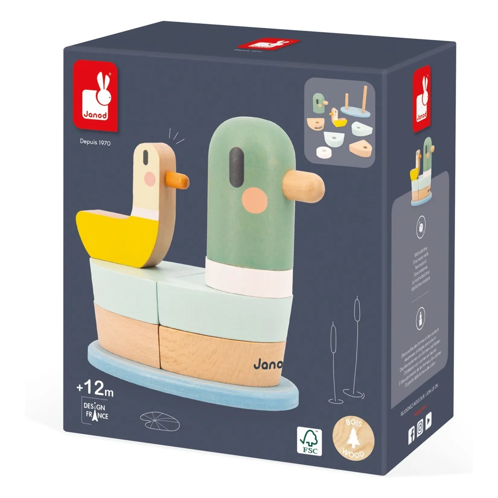 Janod - Stacking Ducks