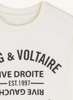 Zadig & Voltaire - Logo T-shirt Art Is Truth Organic cotton | Pink