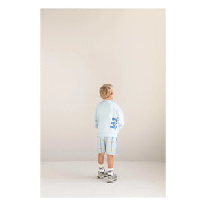 Jenest - Bo On My Way Organic Cotton Sweatshirt | Light Blue