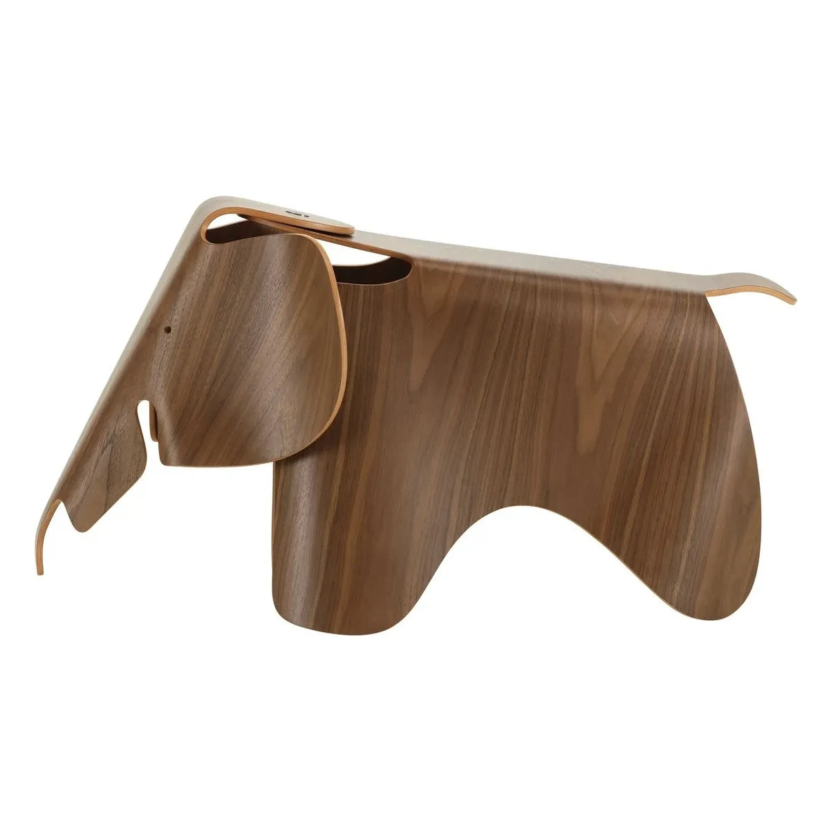 Vitra - Eames fil taburesi | Koyu ahşap