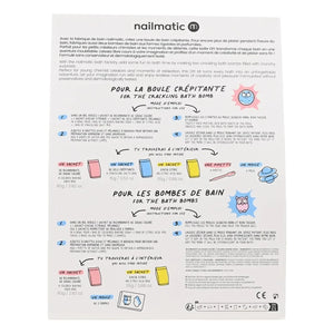 Nailmatic Kids - La Fabrique banyo bombası seti - 3 bomba | Pembe
