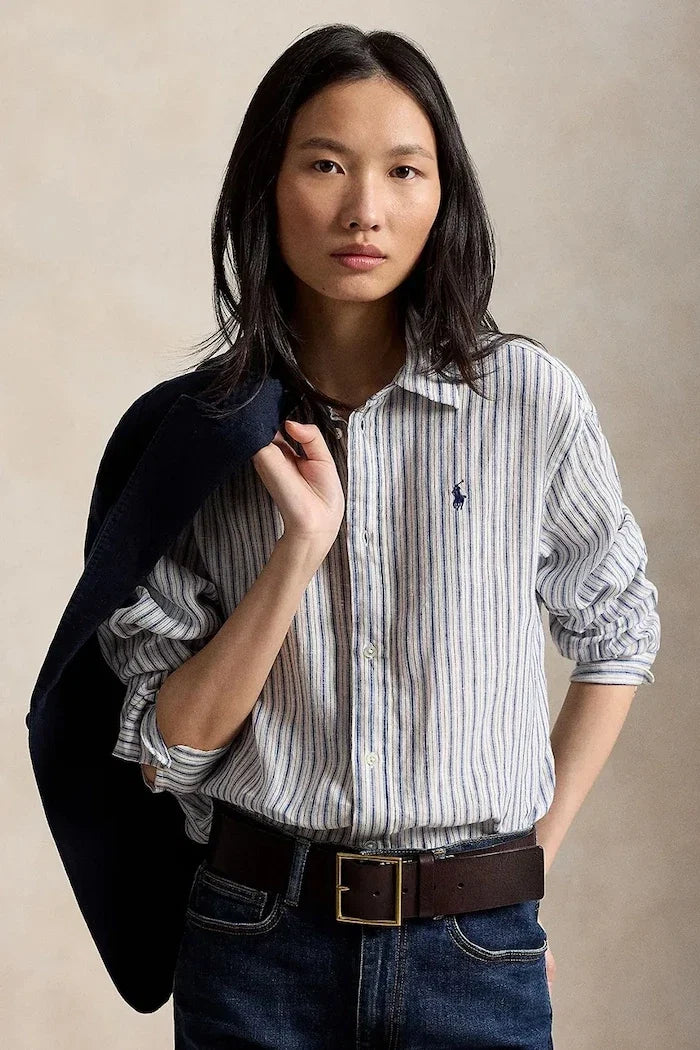 Polo Ralph Lauren Kadın Keten Gömlek
