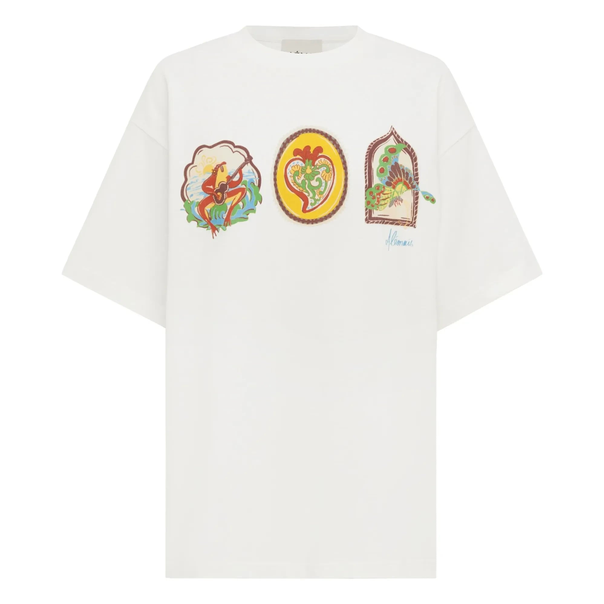 Alémais - Emilio Organic Cotton T-Shirt | Cream