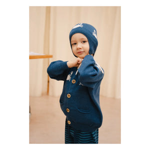 Bayiri - Dancing Crabs Merino Beanie | Blue