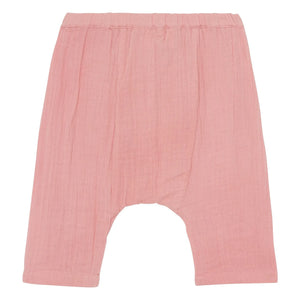 Bonton - Laos Pamuk Gazlı Pantolon | Pembe