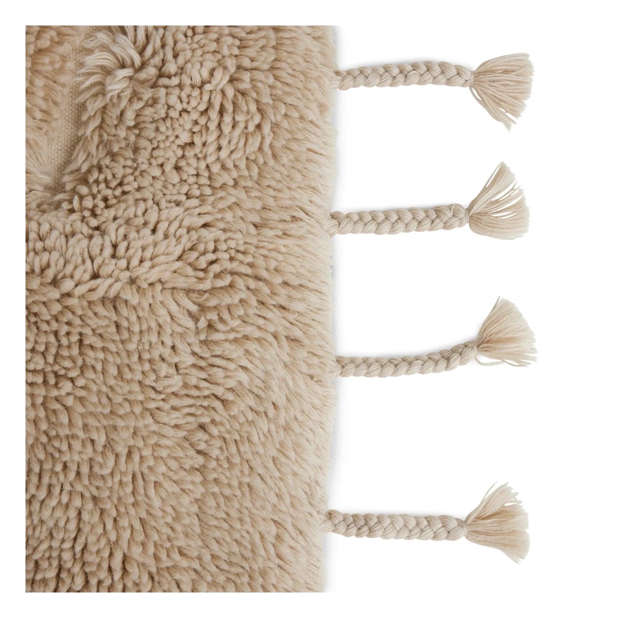 HKliving - Infinite Wool Rug | Cream