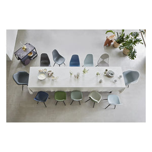 Vitra - DSW Plastic Chair - Maple Base - Charles & Ray Eames | Light Gray