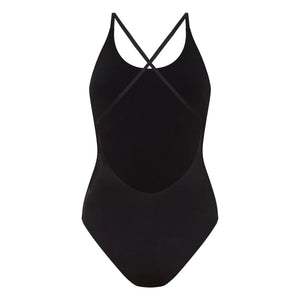Smallable Woman - Amy 1-Piece Cross Back Swimsuit | Black