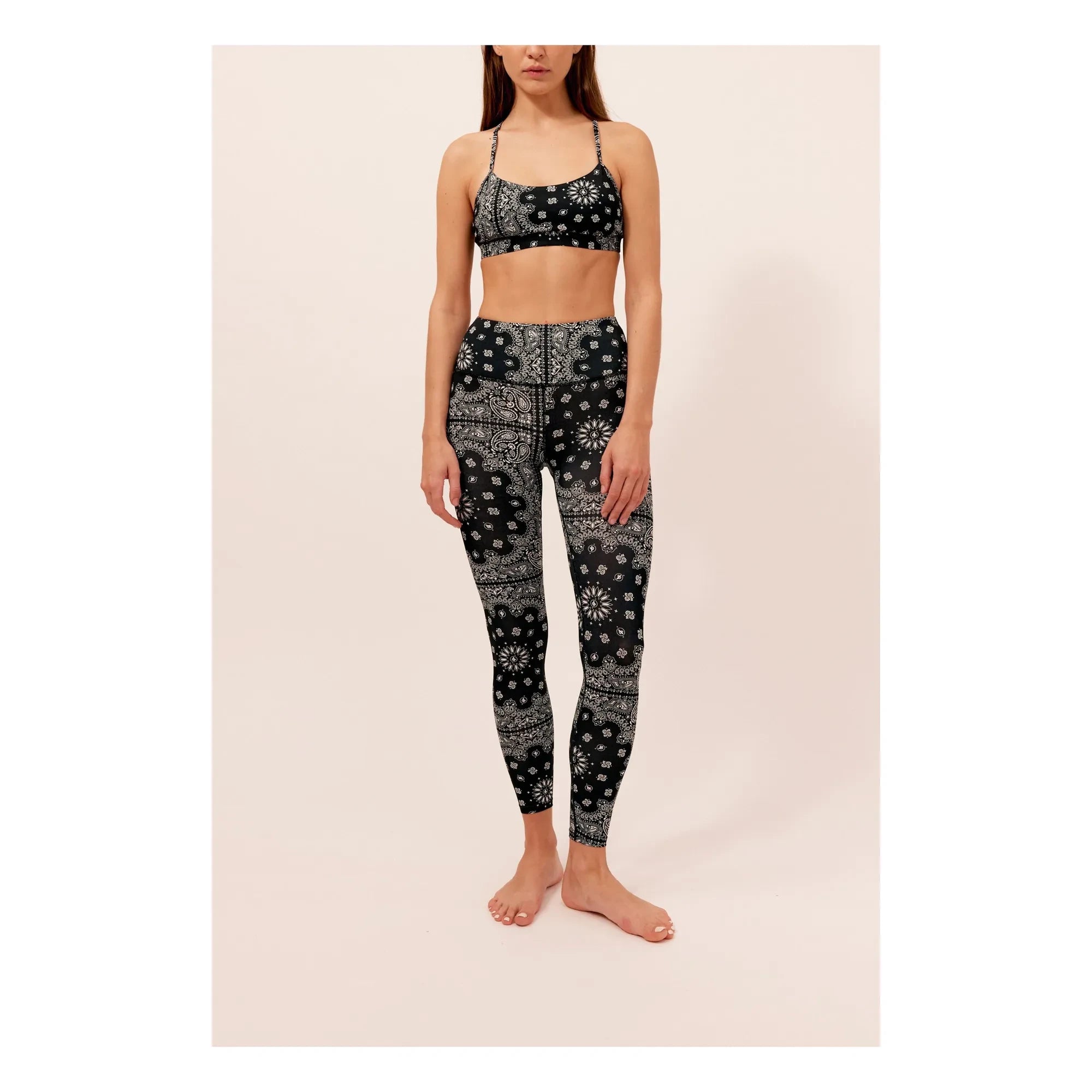 Arizona Love - Leggings Yoga Bandana | Black