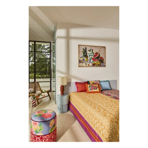 Lisa Corti - Dam Dam Bed Cover | Straw Yellow