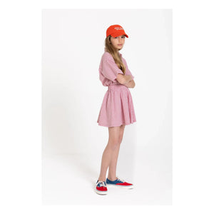 Smallable Kid - Sawyer Striped Shirt | Cherry Red