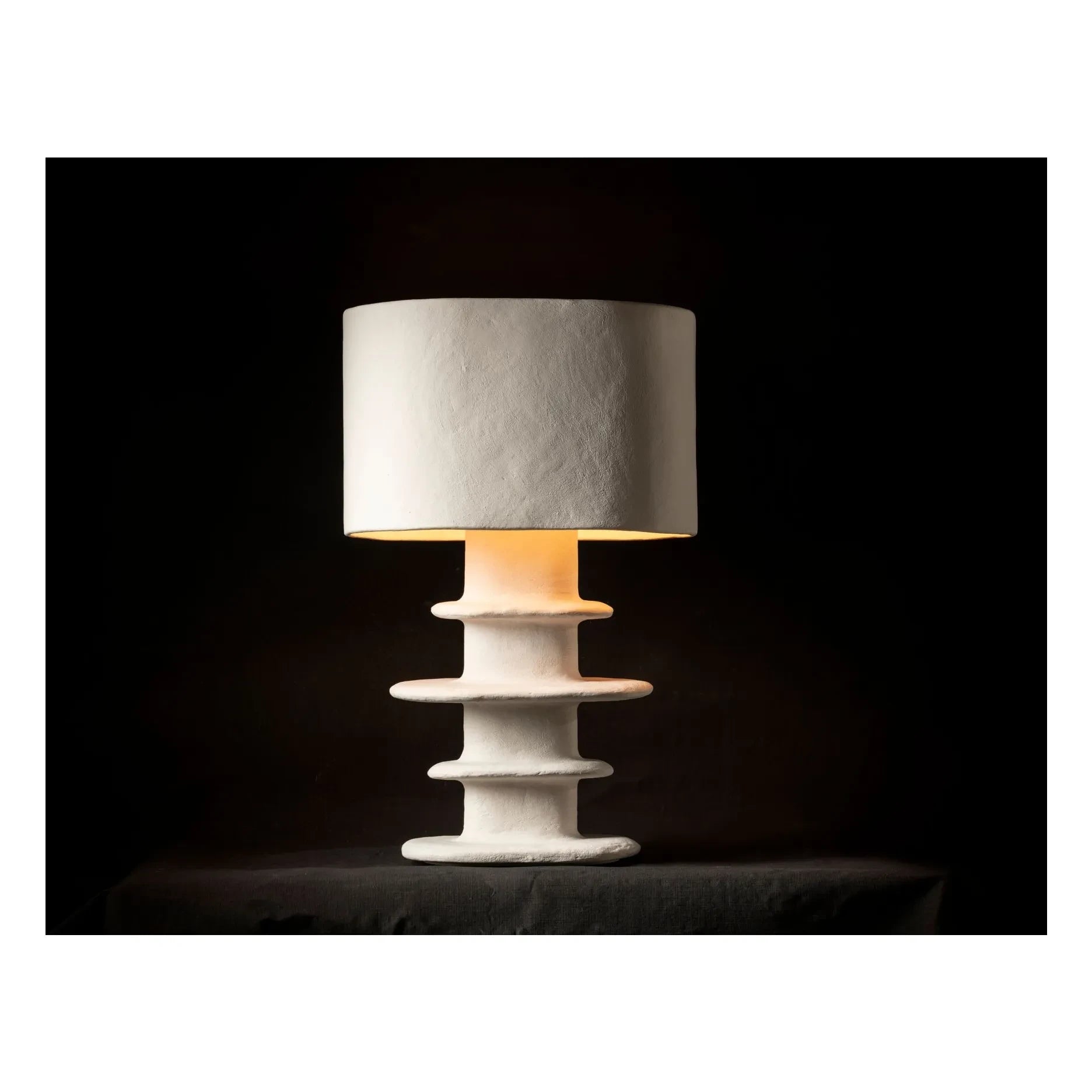 Serax - Earth Paper Clay Table Lamp, Marie Michielssen | White