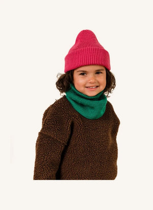 Hvid - Gigi Merino Wool Neck Warmer | Candy Pink