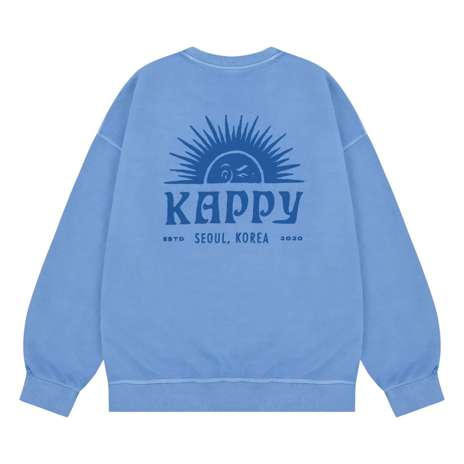 Kappy - Sunny Wing Pigment Sweatshirt | Light Blue