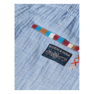 Scotch & Soda - Chambray Shorts | Light Blue
