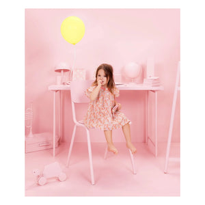 Bonton - Noisette Fleurie Smocked Dress | Pink