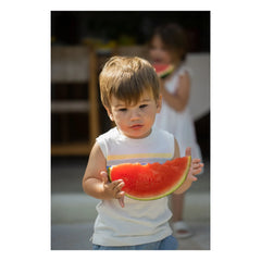 1+ in the family - Binibeca Çizgili Atlet | Beyaz