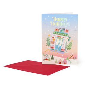 Legami - Cableway Christmas Greeting Card - Greeting Card