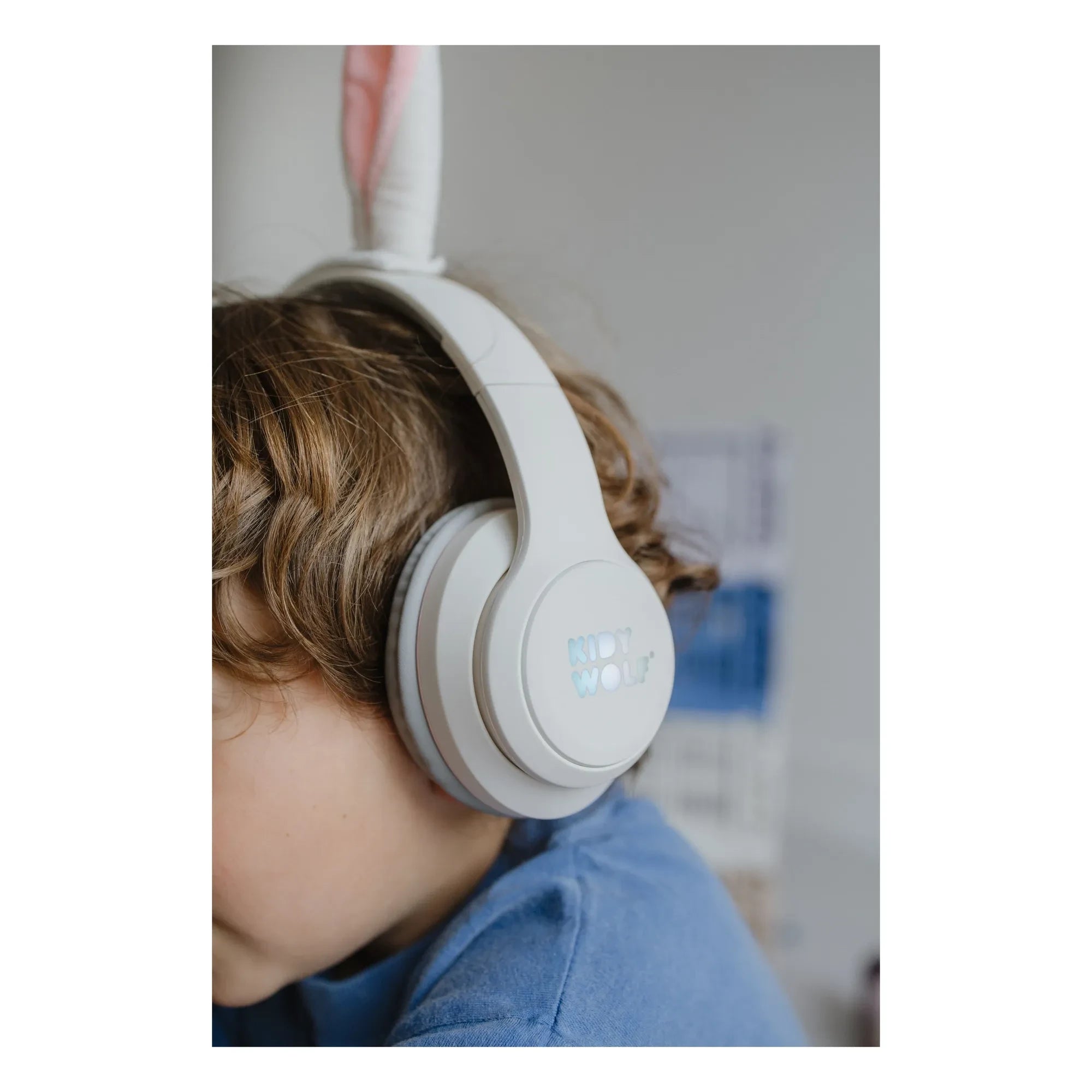 Kidywolf - Bunny headphones | White