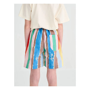 True Artist - Striped Shorts | Blue