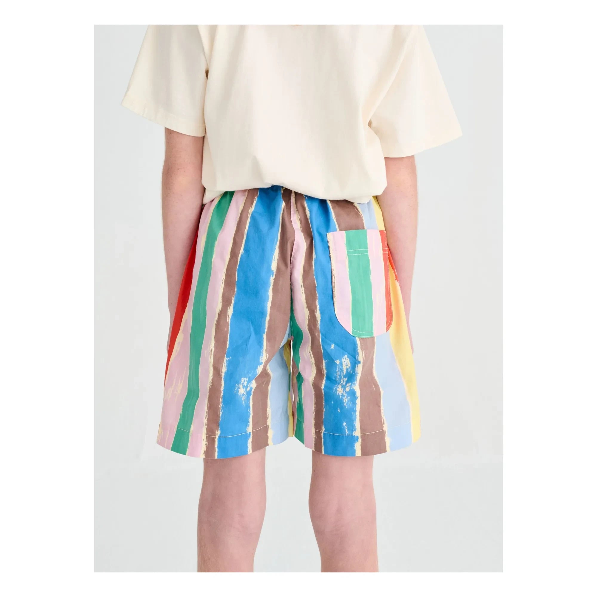 True Artist - Striped Shorts | Blue