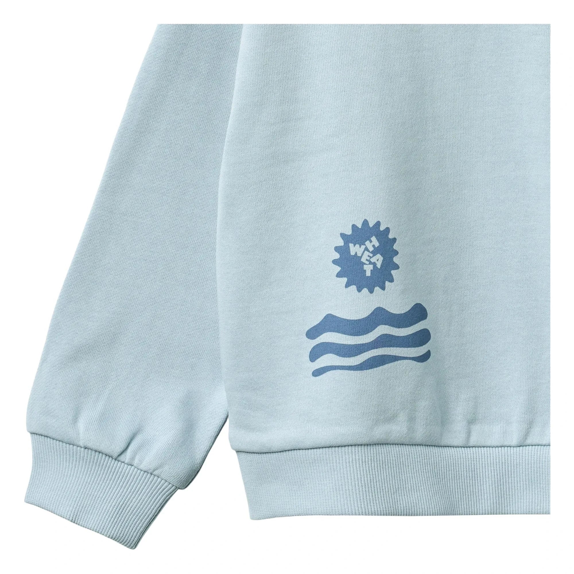 Wheat - Casey organik pamuk sweatshirt | Açık mavi
