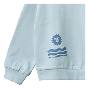 Wheat - Casey organik pamuk sweatshirt | Açık mavi