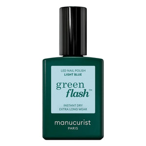 Manucurist - Light Blue Green Flash Semi-Permanent Nail Polish - 15 ml