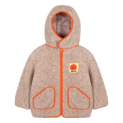 Jelly Mallow - Happy Sherpa-Style Jacket | Beige