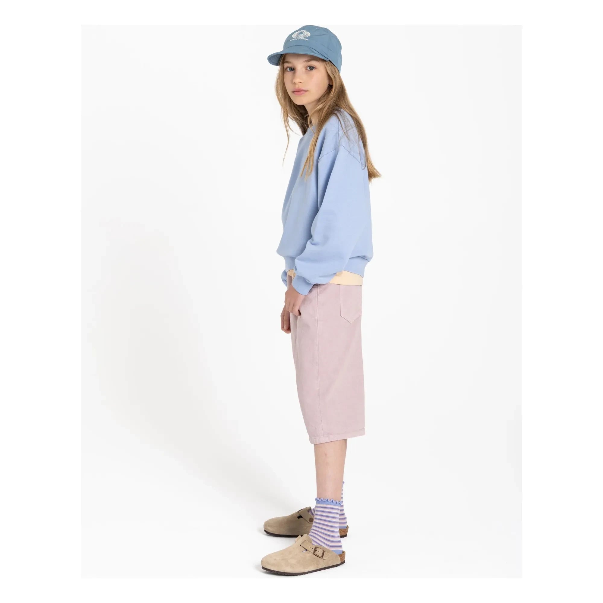 Smallable Kid - Striped Lolita Socks | Lavender