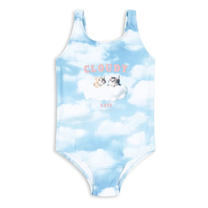 Konges Sløjd - Nuages Recycled Fiber Swimsuit | Light Blue