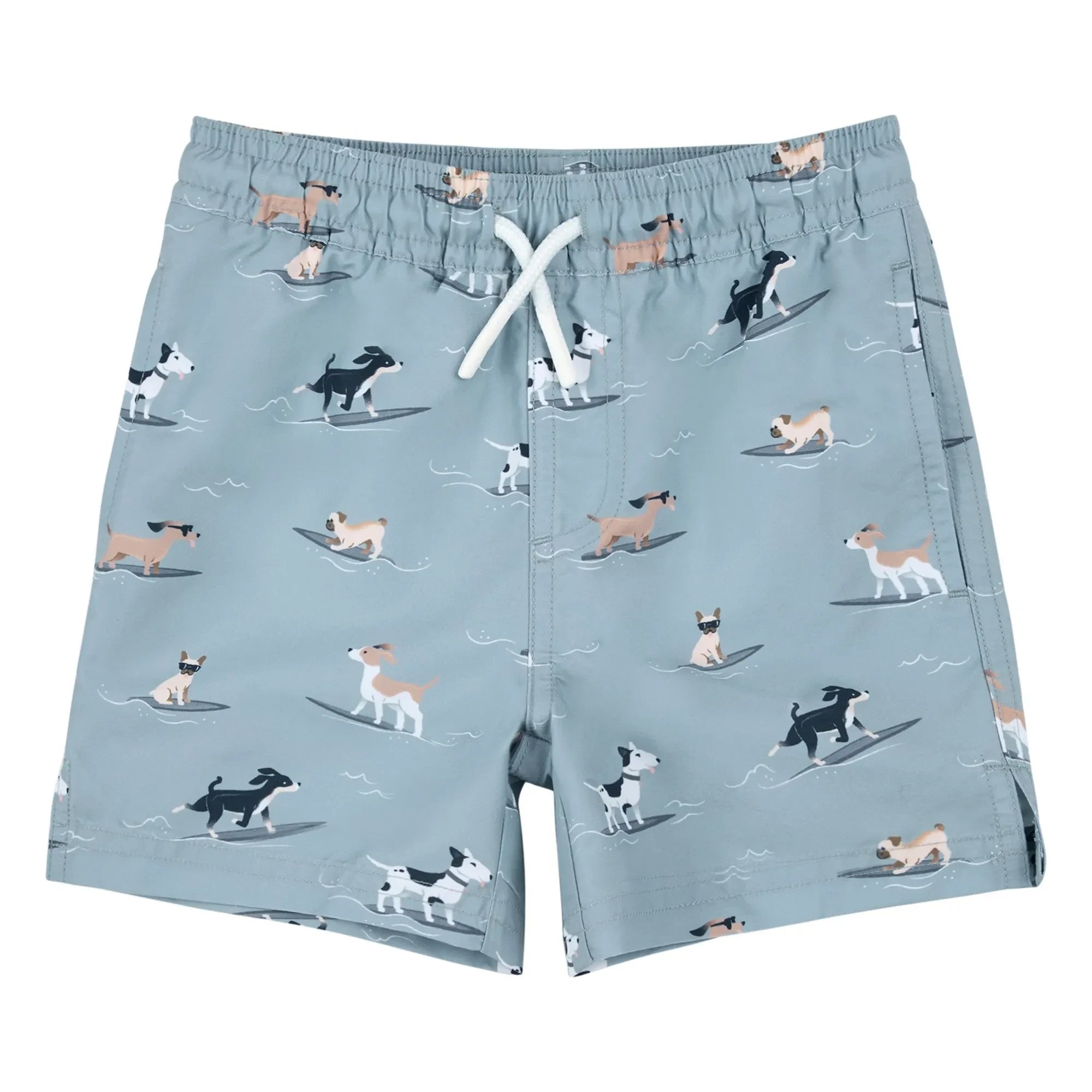 Petit Lem - Recycled Fiber Dog Bath Shorts | Gray Blue