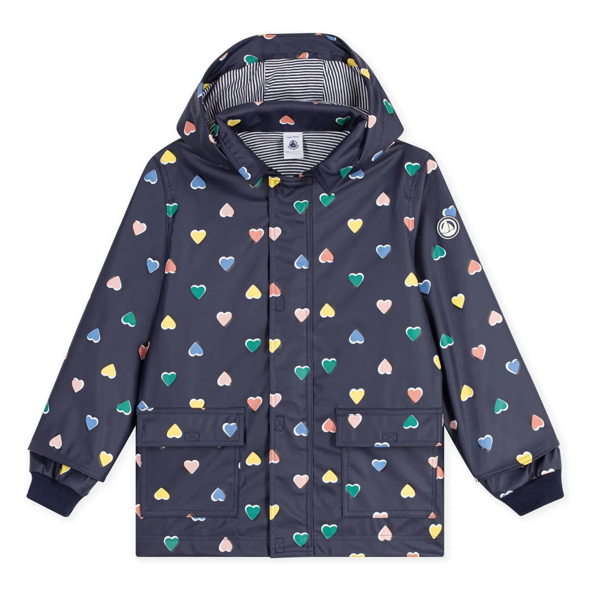 Petit Bateau - Ciré İkonik Kalpler | Lacivert