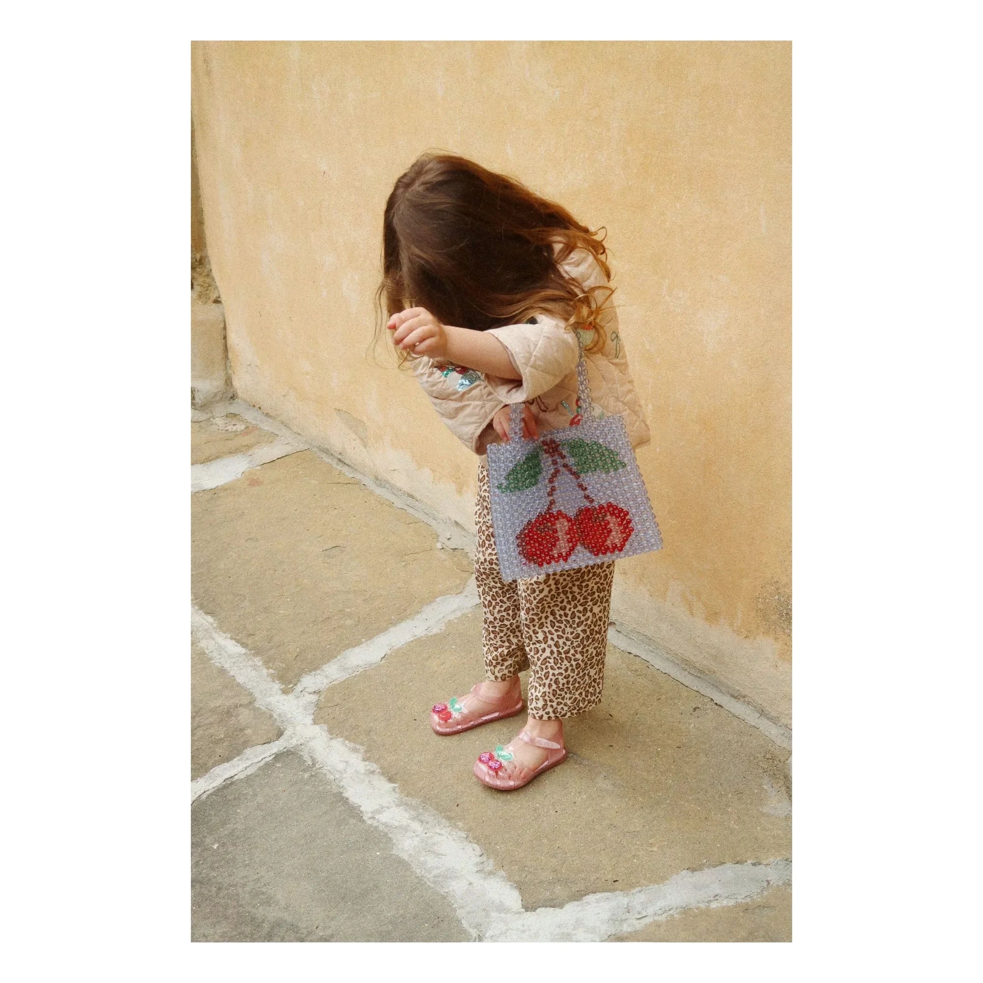 Konges Sløjd - Coco Leopard Organic Cotton Pants | Brown