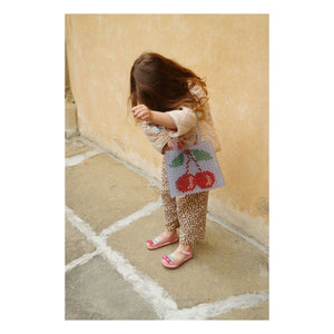 Konges Sløjd - Coco Leopard Organic Cotton Pants | Brown