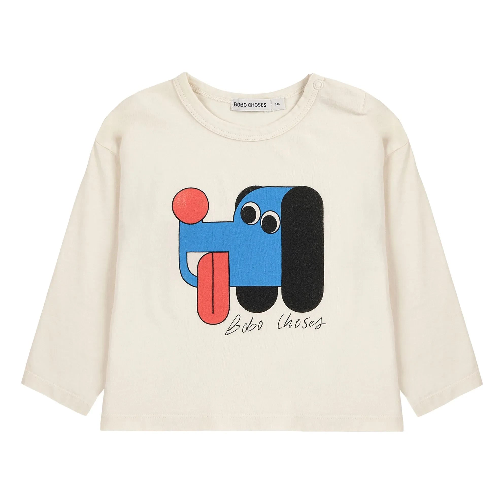 Bobo Choses - Organic Cotton Dog T-Shirt | Ecru