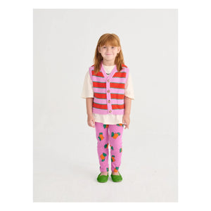 Bobo Choses - Organic Cotton Orange Leggings | Purple