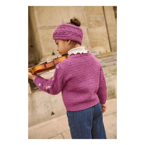 Louise Misha - Monyla Wool Cardigan | Framboise