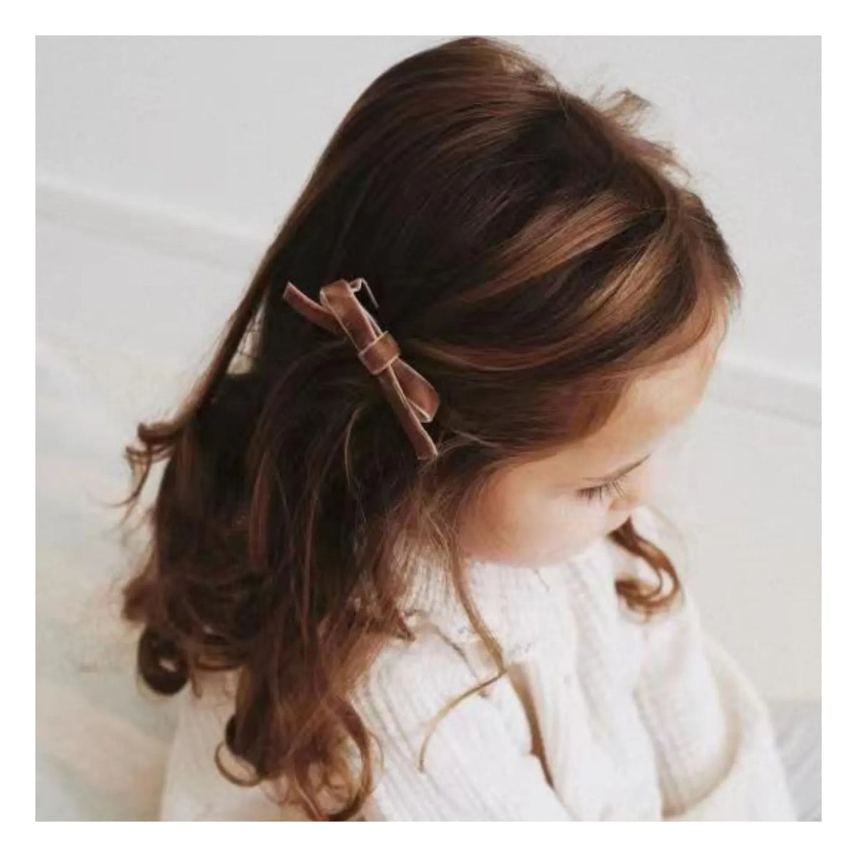Gentil Coquelicot - Embroidered Hair Clips - Set of 3 | Caramel