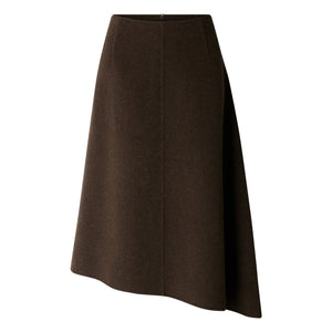 Soeur - Geneva Wool Skirt | Khaki Brown