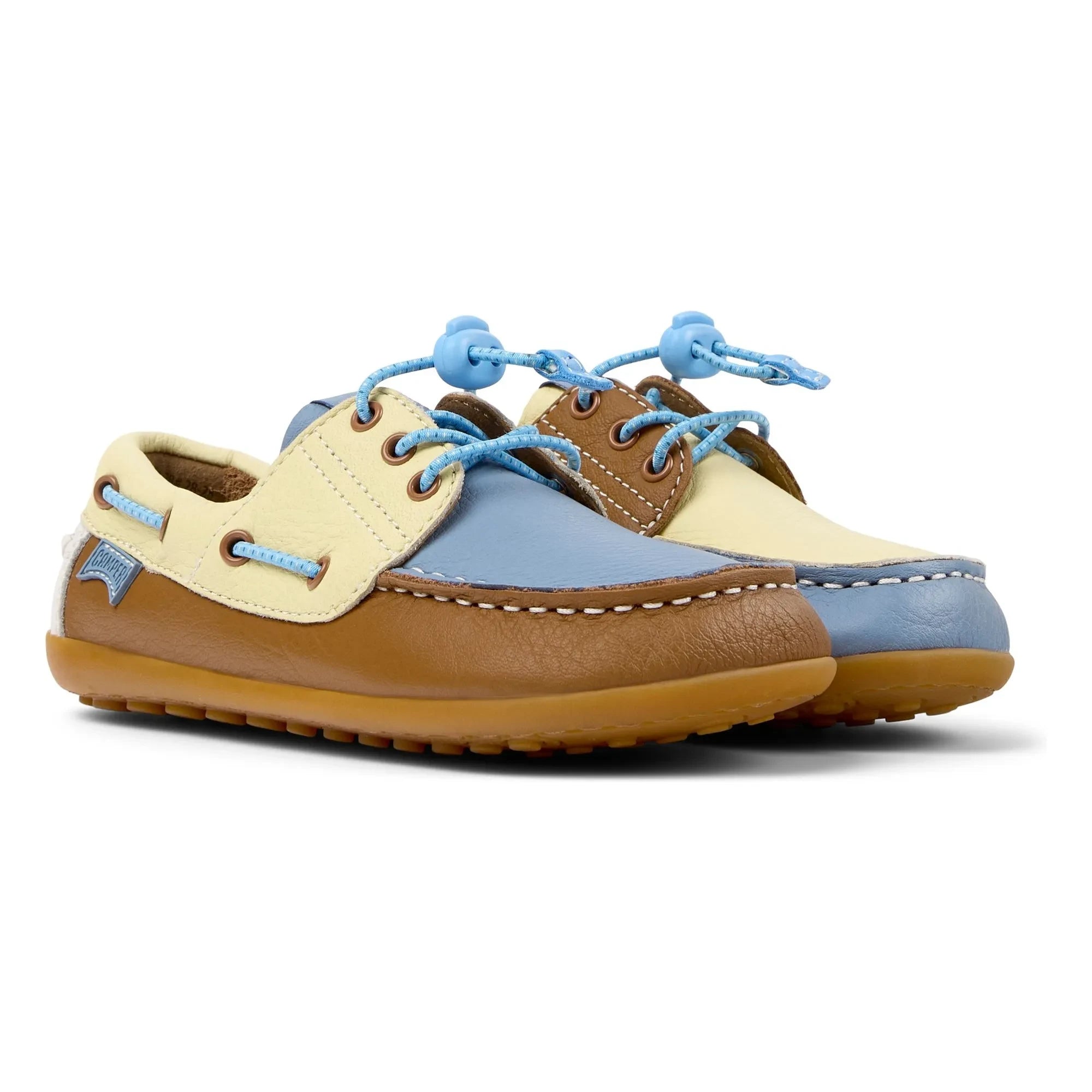 Camper - Peu Cami Colorblock Boat Shoe | Brown