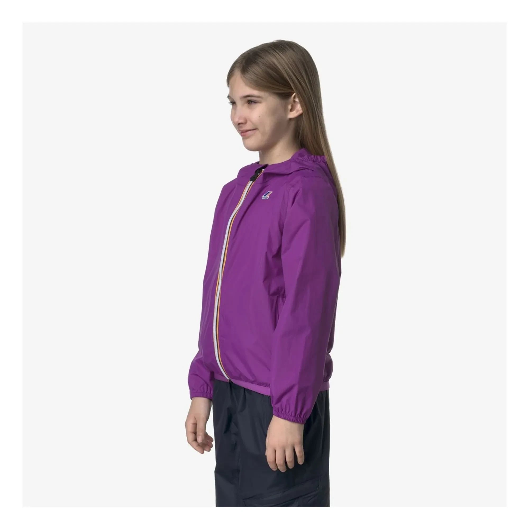 K-way - Le Vrai 4.0 Claude Waterproof Windbreaker | Purple