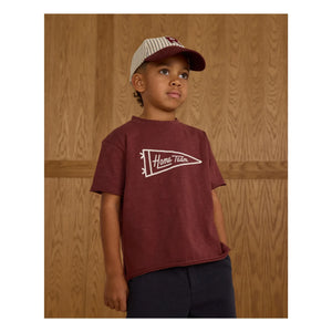 Rylee + Cru - Home Team T-Shirt | Burgundy