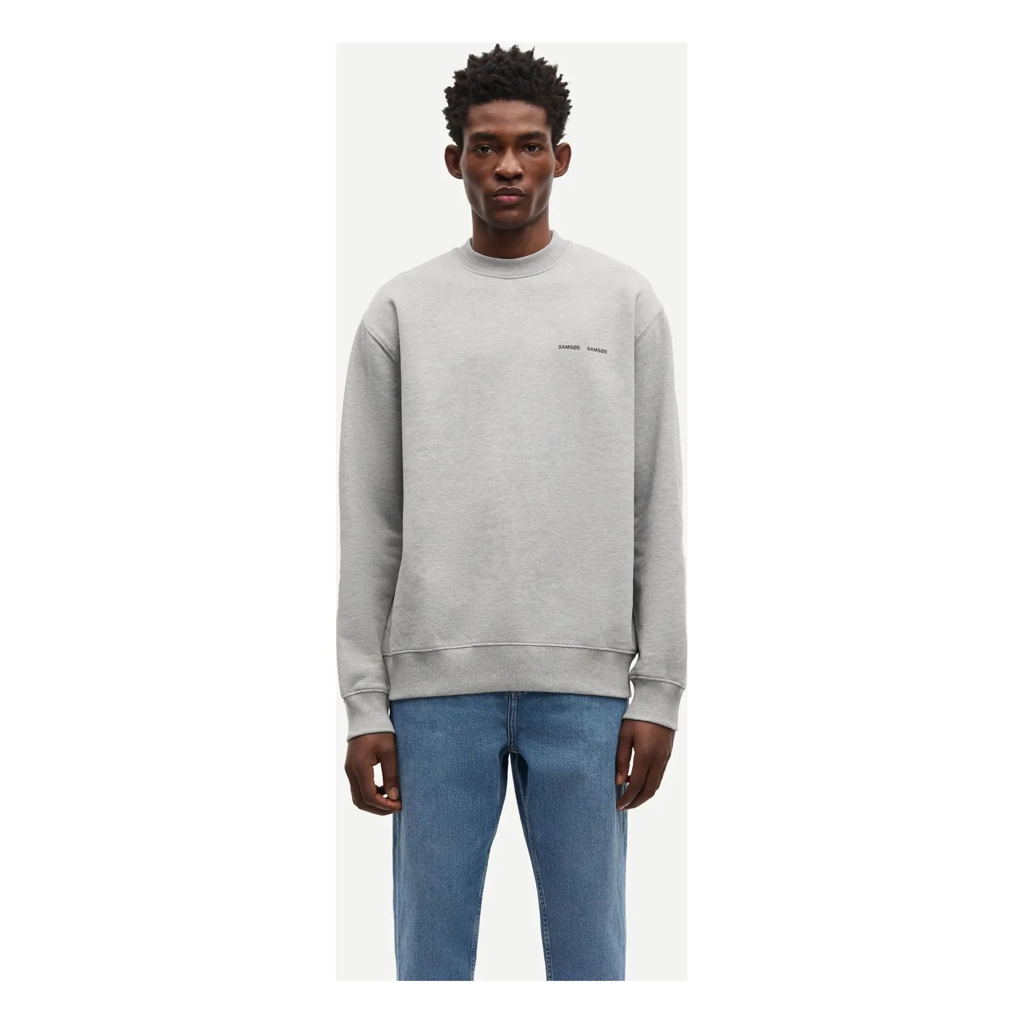 Samsoe Samsoe - Crew Neck Sweatshirt Norsbro 11727 | Gray