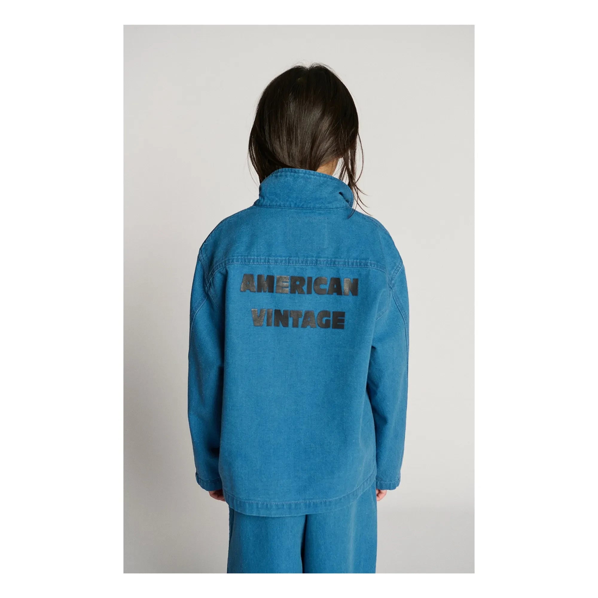 American Vintage - Comow Button Work Jacket | Blue
